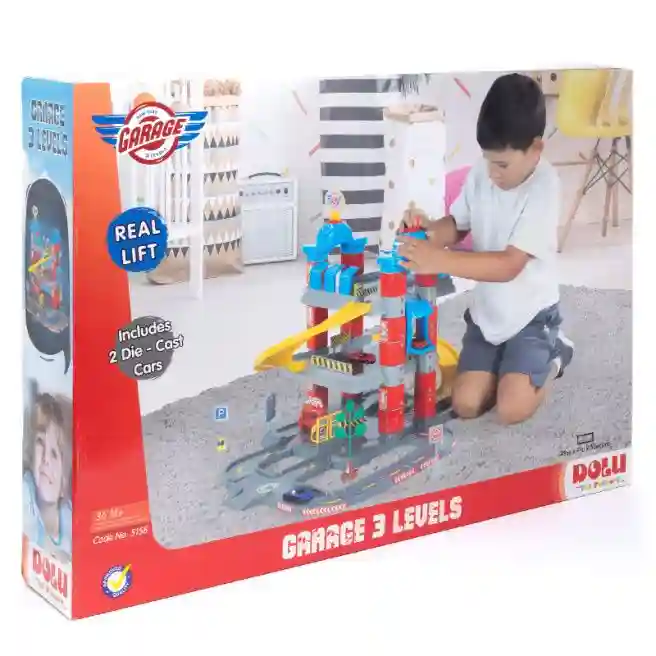 DL Set de joacă Parking, 3 niveluri, cod 46402