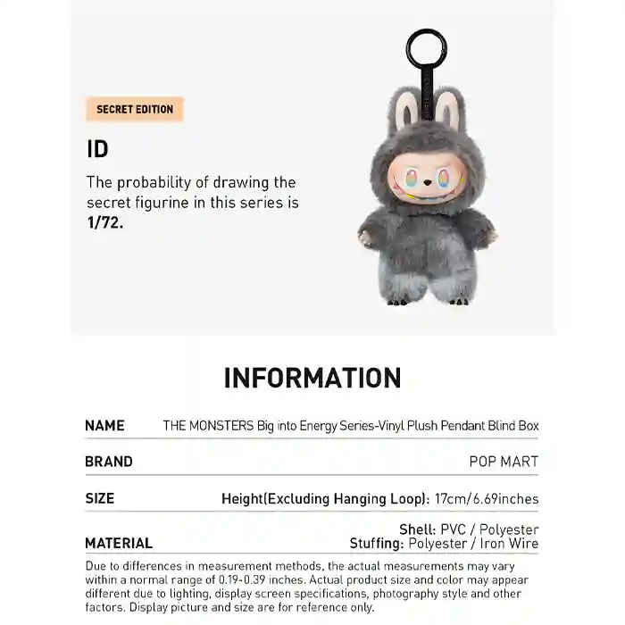Jucărie de plush Labubu, art 928787