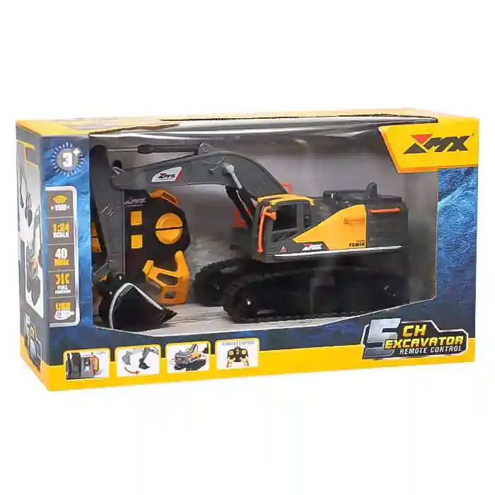 Экскаватор 1:24 "MX" на радиоуправлении, код 852039
