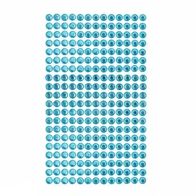 Cristale autoadezive 6mm 260 buc. blue