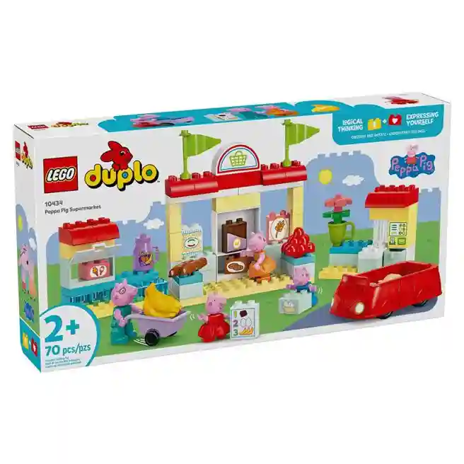 Конструктор LEGO DUPLO Супермаркет Свинки Пеппы, арт. 10434
