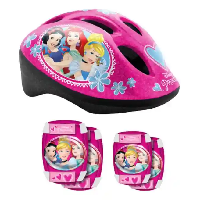 Набор Princess (шлем + налокотники и наколенники), код 51111