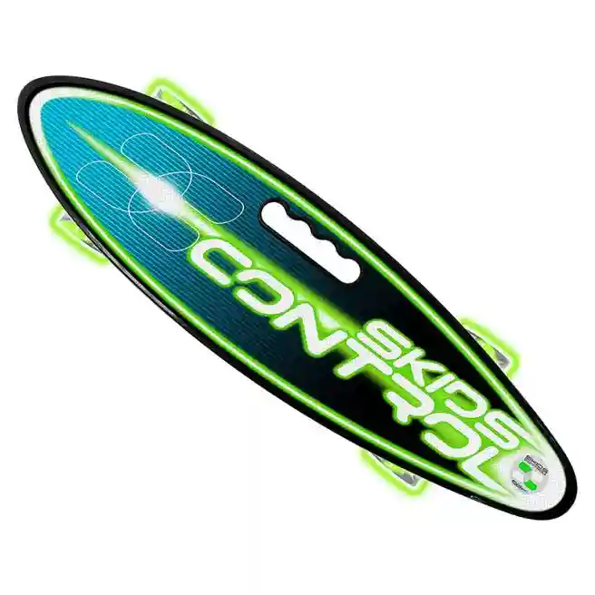 Скейтборд SKIDS 24" x 7 с ручкой и подсветкой, код 49609
