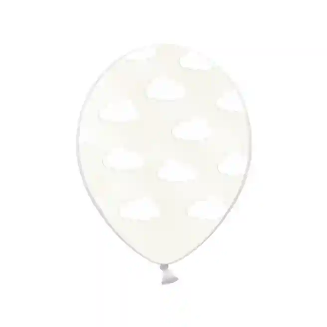 Baloane, 30 cm, Nourași transparenți