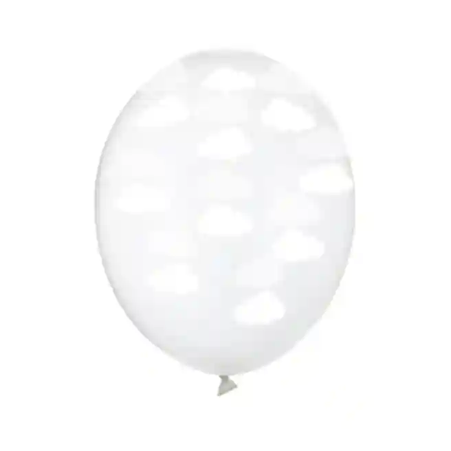 Baloane, 30 cm, Nourași transparenți