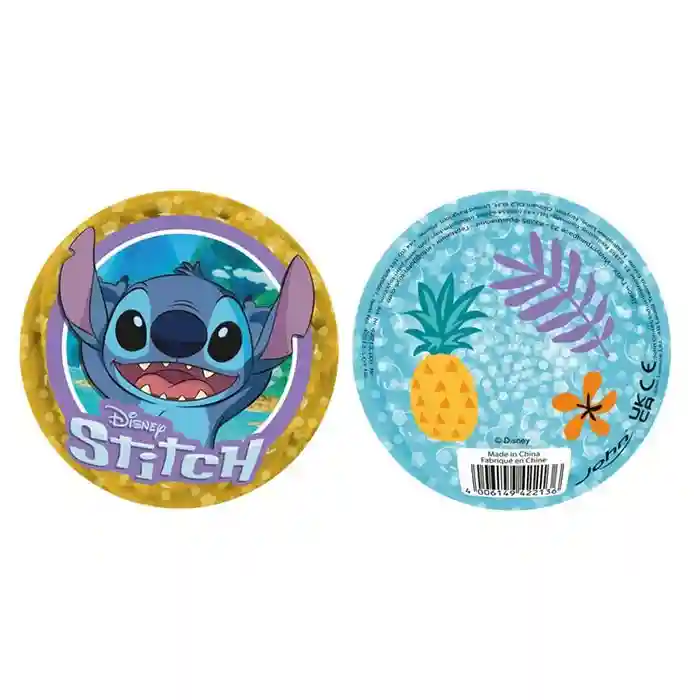Попрыгунчик с глитером Stitch, 10 см, код 61907