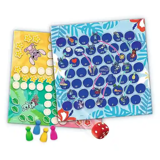 Joc de societate 2 in 1 Lilo & Stitch, cod 61919