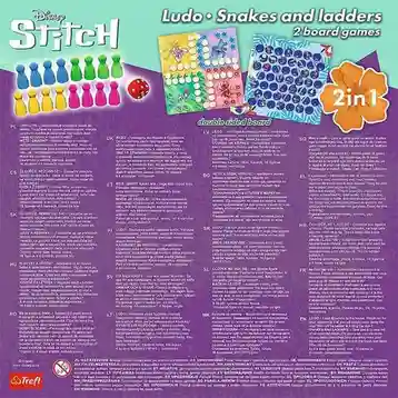 Joc de societate 2 in 1 Lilo & Stitch, cod 61919