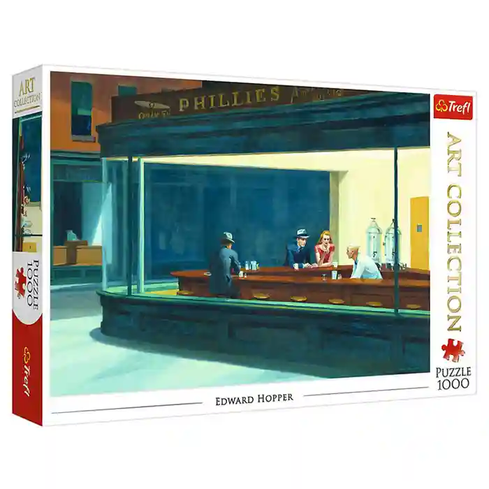 Пазлы "1000 Art Collection" - Nighthawks, код 61920