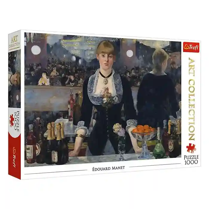 Puzzle  "1000 Art Collection" - Bar la Folies-Bergere, cod 61921
