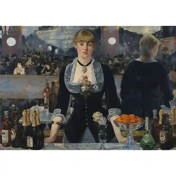 Puzzle  "1000 Art Collection" - Bar la Folies-Bergere, cod 61921
