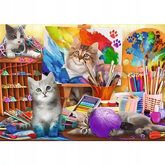 Puzzle "2x500" - Artă picturii, cod 61938
