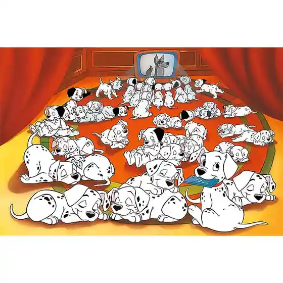 Puzzle "600" 40th anniversary Trefl - 101 Dalmatians, cod 61942