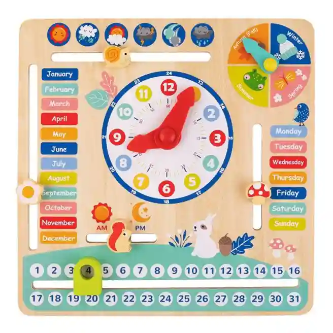 Деревянная игрушка Мой календарь, код 57309