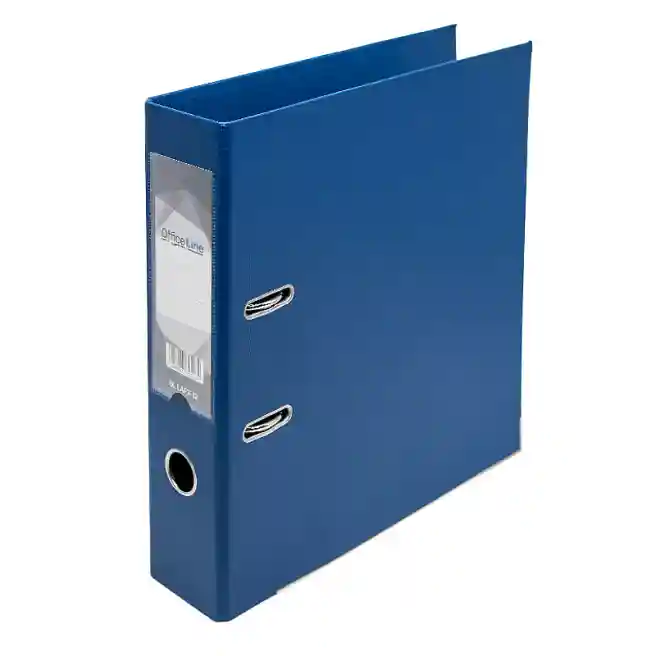 Biblioraft A4/70 mm, OfficeLine, PVC, bleumarin