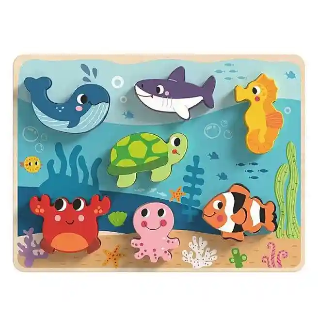 TK 3D Puzzle Animalele acvatice, cod 58726