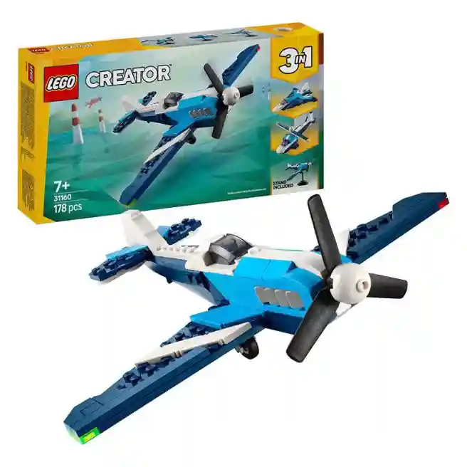 Constructor LEGO Creator Avion: Avion de curse, art. 31160