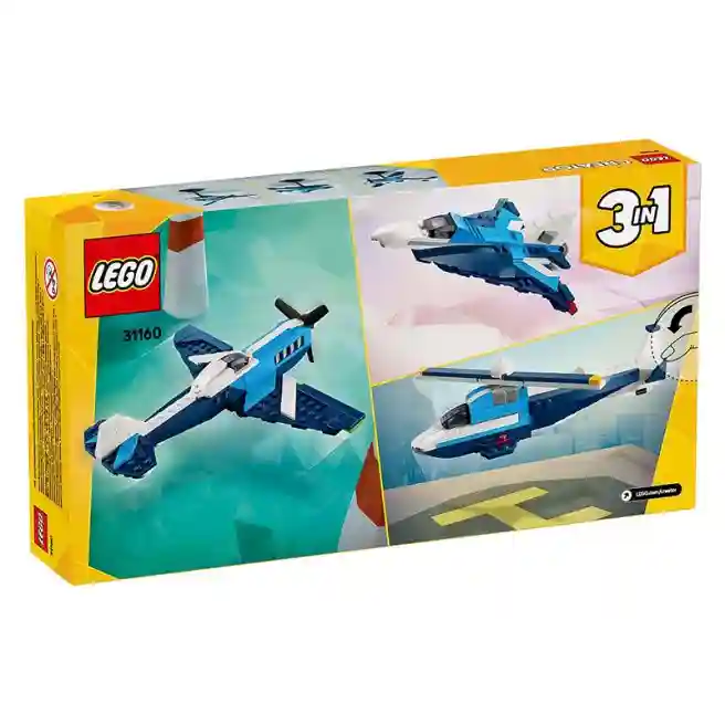 Constructor LEGO Creator Avion: Avion de curse, art. 31160