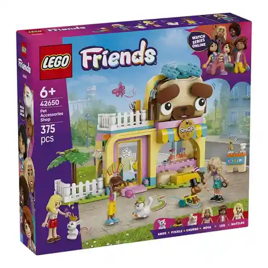 Constructor LEGO Friends Magazin de accesorii pentru animale de companie, art. 42650