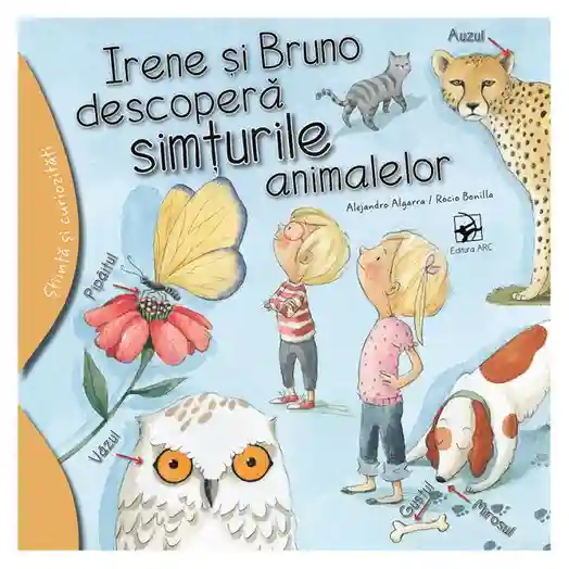 Irene si Bruno descopera simturile animalelor