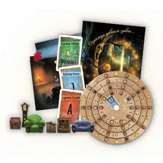 ZVD Настольная игра "EXIT Квест. Зачарованный лес", 8847