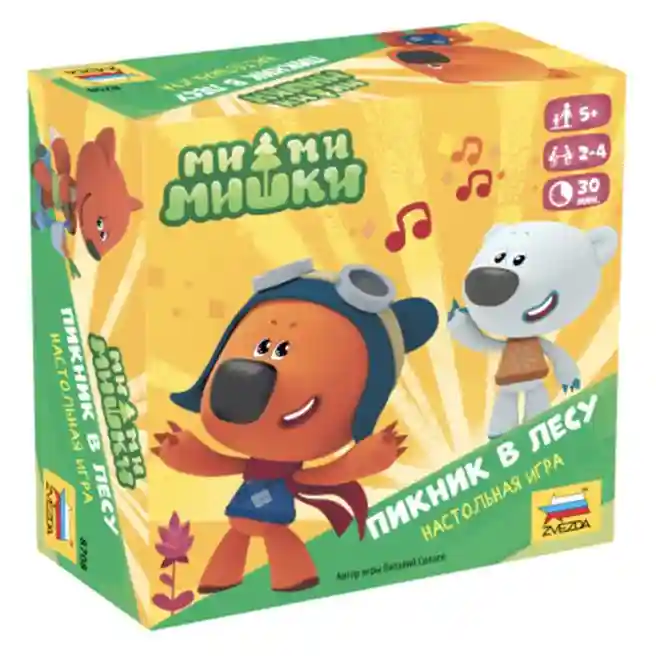 ZVD Joc de masa "Mi-mi-miski. Picnic in padure", 8708