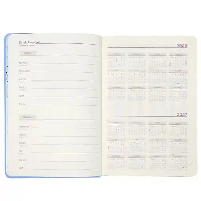Agendă А5 2026   IDEE Standart "Steel Blue"