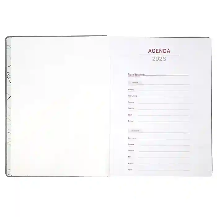 Еженедельник A4 2026 IDEE Standart "Glossy Black"
