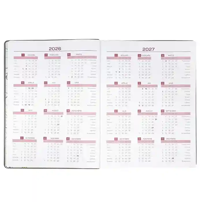 Еженедельник A4 2026 IDEE Standart "Glossy Black"