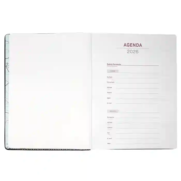 Agendă săptămânală A4 2026 IDEE Standart "Graphite Gray"