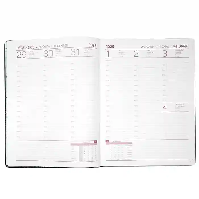 Agendă săptămânală A4 2026 IDEE Standart "Graphite Gray"