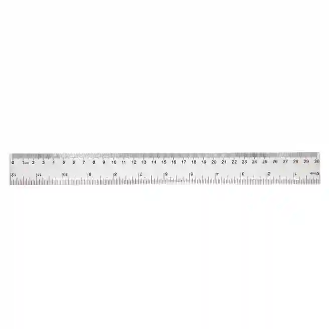 Riglă transparentă, din acril, 30 cm