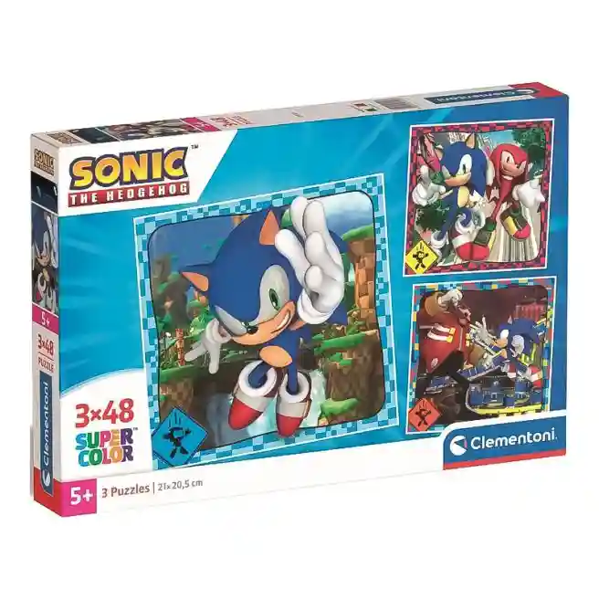 CL Пазл "3X48" Square Sonic (25320)