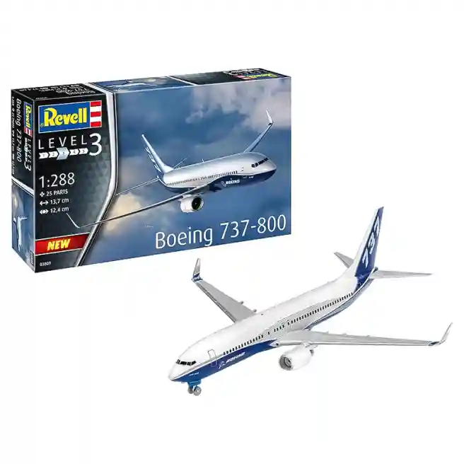 RV Сборная модель Boeing 737-800, код 58965