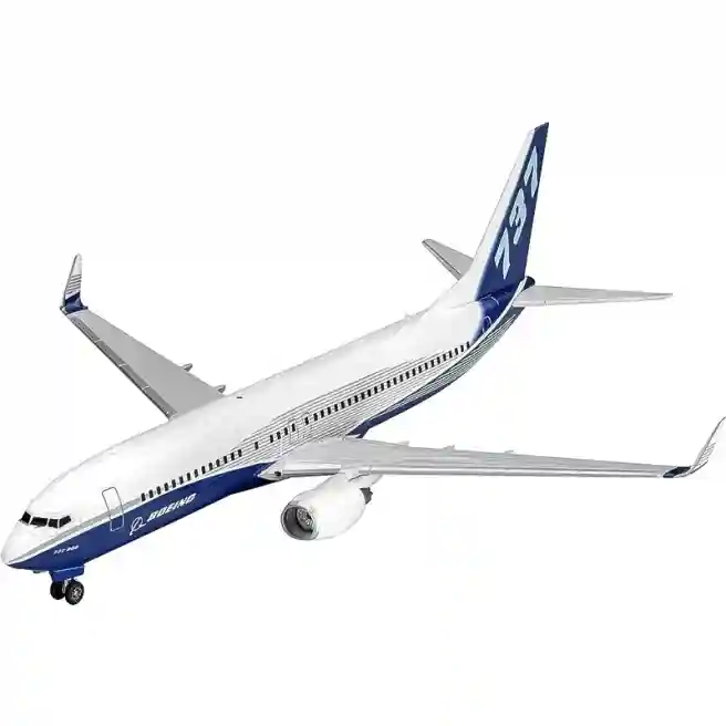 RV Сборная модель Boeing 737-800, код 58965