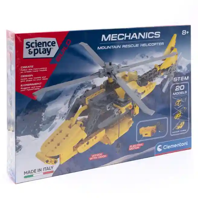 CL Constructor Mechanics Elicopter de salvare in munti Clementoni (75063)