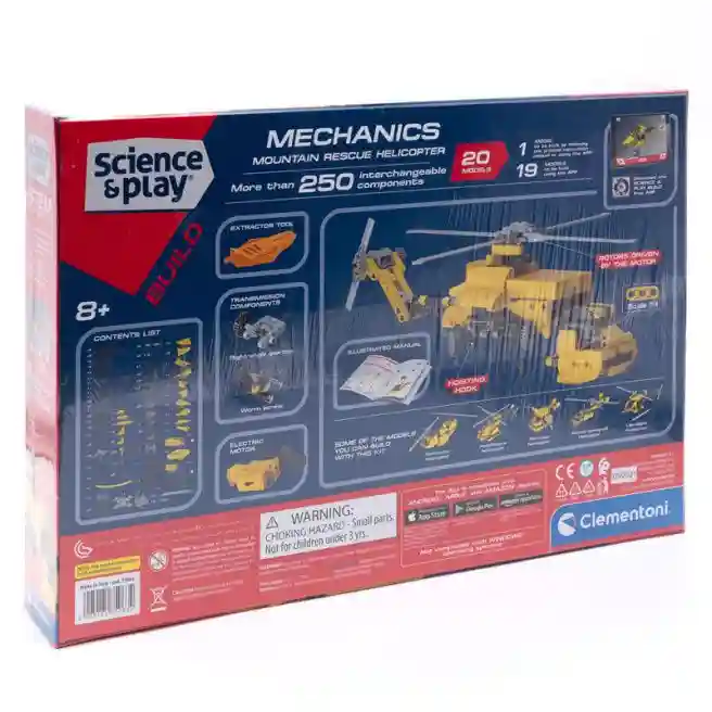 CL Constructor Mechanics Elicopter de salvare in munti Clementoni (75063)