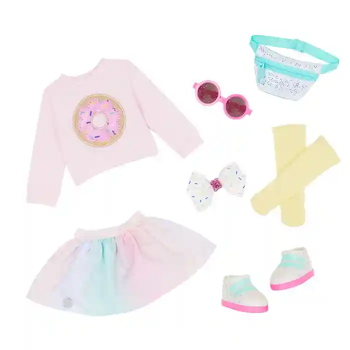 Set îmbrăcăminte Glitter Girls 35 cm Sweet sprinkles, cod 61756