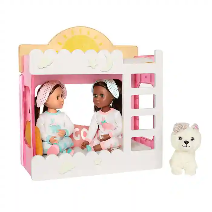 Set de joacă Glitter Girls Pat supraetajat, cod 61757