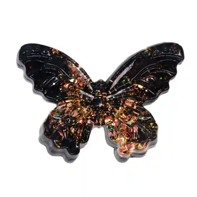 Jucărie antistres Butterfly 60 gr, negru, cod 60939