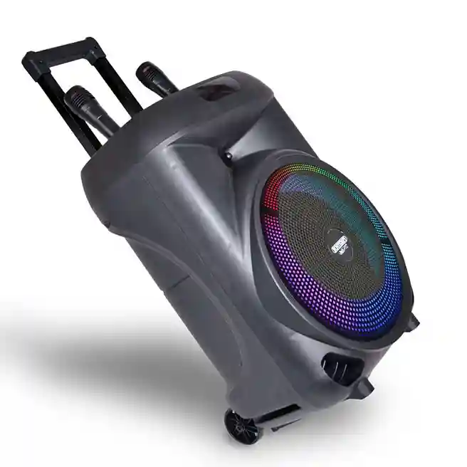 Set karaoke mobil cu microfon și lumină, cod 1003D