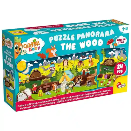 Set de puzzle panoramic Pădure, cod 61994