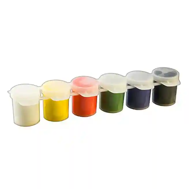 Guașă 6 culori 15 ml. Luci ZOO