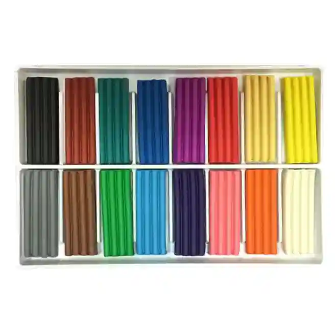 Plastilină 16 culori 240 gr. ZOO (Luci)