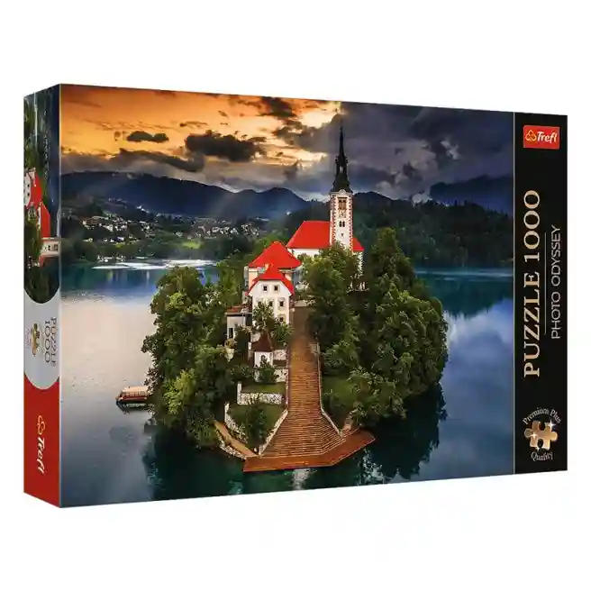 TF Puzzle "1000 Premium Plus" - "Photo Odyssey: Lake Bled, Slovenia", cod 60269