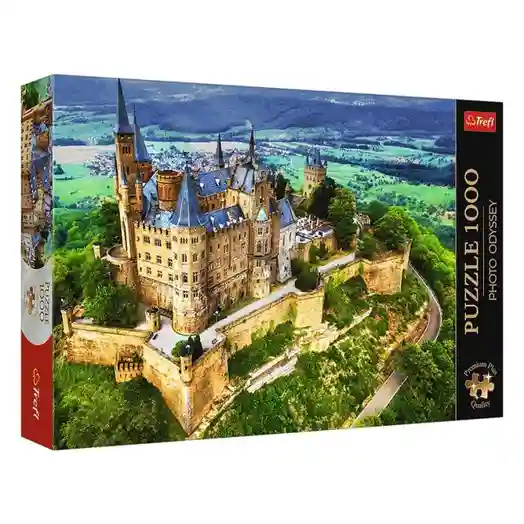 TF Puzzle "1000 Premium Plus" - "Photo Odyssey: Hohenzollern Castle, Germany", cod 60293