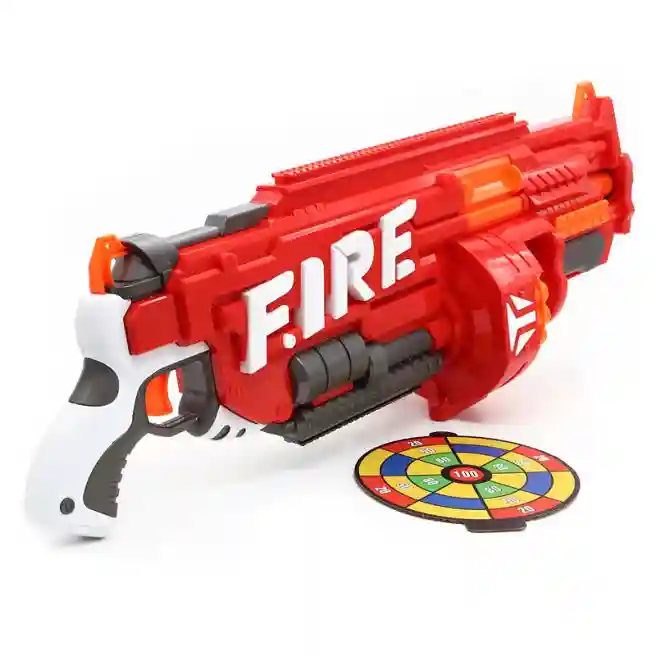 Бластер "FIRE" с присосками (40шт), код 29105