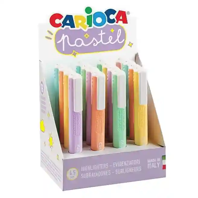 Текст - маркер .Carioca Pastel - 1шт