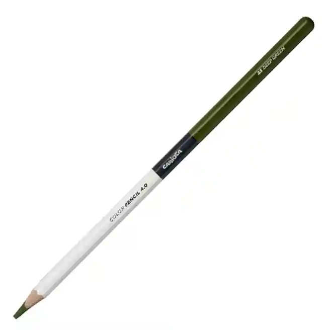 Creion colorat CARIOCA Plus 23, verde inchis