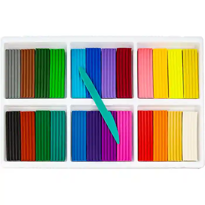 Plastilină 24 culori 480 gr. „Anime pentru băieți”